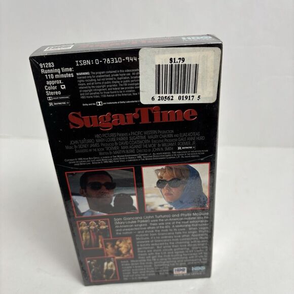 SugarTime VHS 1995 HBO  SEALED NEW - Picture 5 of 7